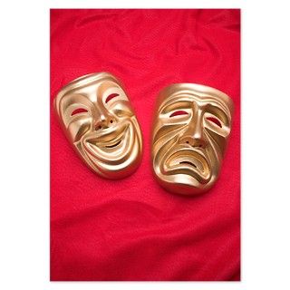 Comedy and tragedy masks Invitations by ADMIN_CP_GETTY35497297