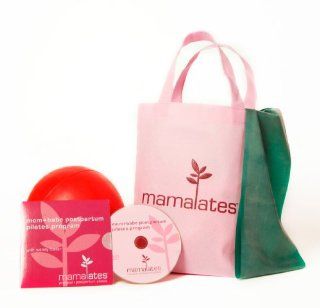 Mamalates Mom+babe prenatal/ post pregnancy Pilates DVD + PROP KIT. DVD includes pelvic floor +diastasis info, band, ball , ECO tote Movies & TV