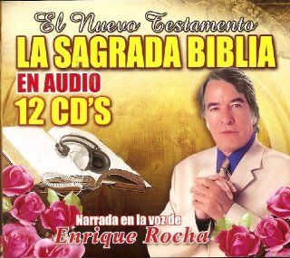 La Sagrada Biblia En Audio 12 Cd's (Nuevo Testamento) Narrada En La Voz De Enrique Rocha Music