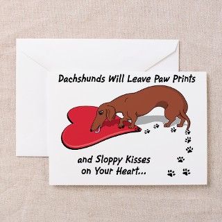 Pawprints and Kisses Greeting Cards (Pk of 10 by terrypond