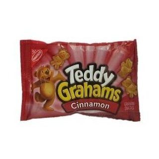 Teddy Grahams Cinnamon Snacks (1 Ounce Packages), 12 Count Trays (Pack of 2)  Graham Crackers  Grocery & Gourmet Food