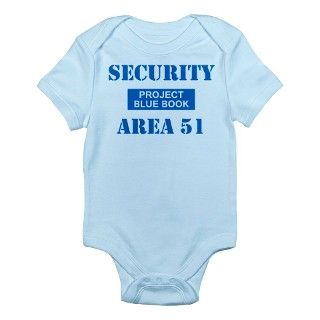 Security Project Blue Book Infant Bodysuit by SpinningWheels