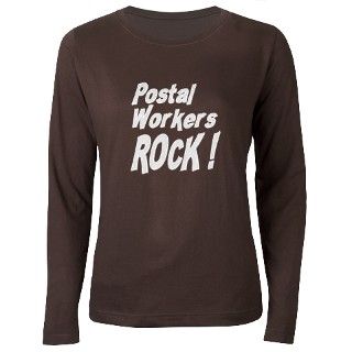 Postal Workers Rock  T Shirt by rockinshirt