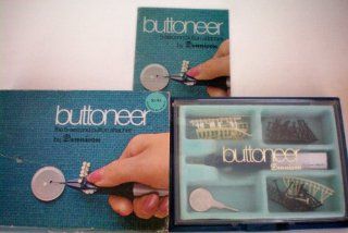 Buttoneer    the 5 second button attacher [use on drapes, crafts, etc.]  Other Products  