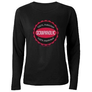 Scrapaholic   Hot Pink T Shirt by scrapalicious2
