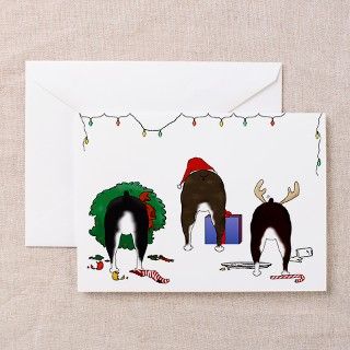 Boston Terrier Christmas Cards (Pk of 10) by nothinbuttdogs