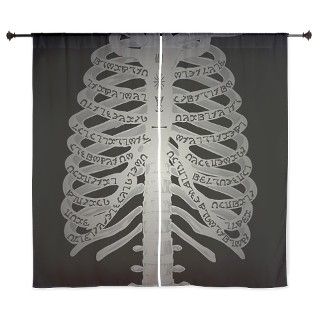 SUPERNATURAL ENOCHIAN RIBS Curtains by jhndesigns