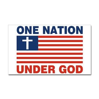 One Nation Under GOD Decal by cpshirts