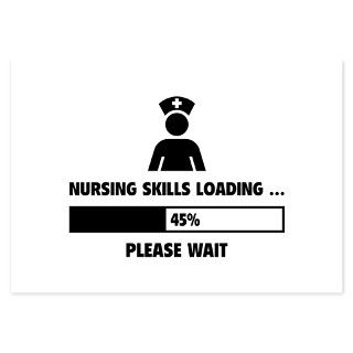 Nursing Skills Loading Invitations by BrightDesign