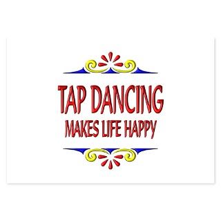 Tap Dancing Happy Life Invitations by GiftMart