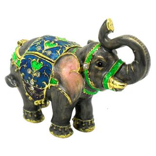 Cristiani Collezione 24KT Gold Plated Indian Princess Elephant with