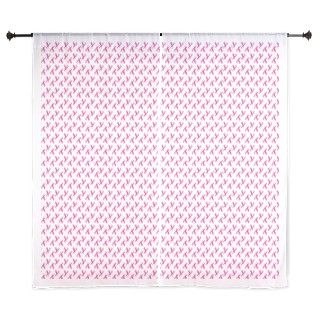 Breast Cancer Pink Ribbon 60 Curtains by CarolinaSwagger