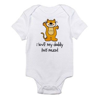 I Love My Daddy This Much Infant Bodysuit by playtimeapparel