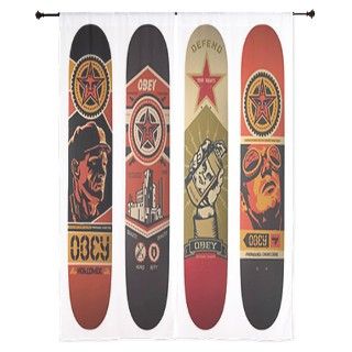 Cool Skateboards Curtains by brucestenthave