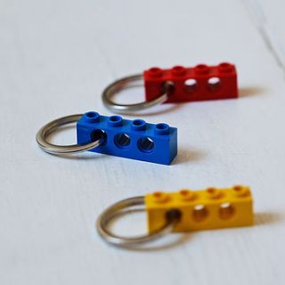 building block key ring by twenty seven