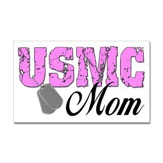 USMC Mom Rectangle Decal by cubecancreation