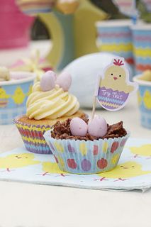 easter chick partyware by the contemporary home