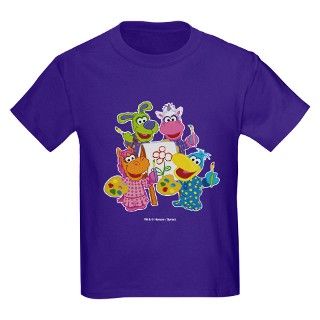 Painting Pajanimals Kids Dark T Shirt by shopsprout