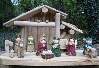 nativity figures by strawberry hills