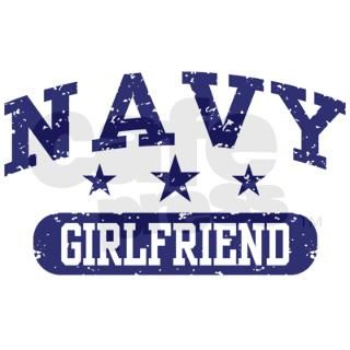 Navy Girlfriend Mug by wethetees