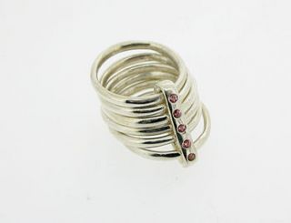 silver bangle ring by will bishop jewellery design