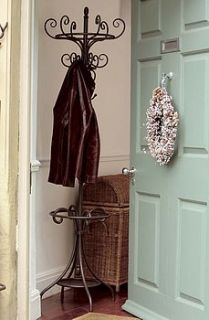 wrought iron coat stand by dibor
