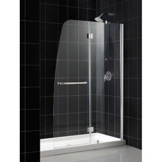 Aqua Hinged Shower Door and SlimLine Shower Base