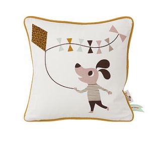 dog cushion by nubie modern kids boutique