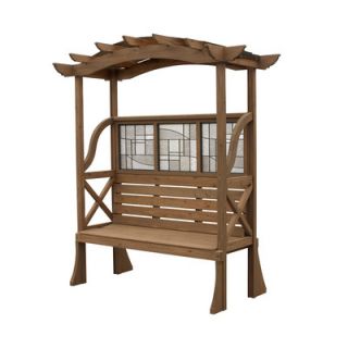 Yardistry Shaded Tugboat Cedar Pergola