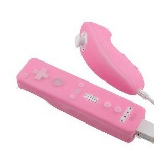 Gamefitz Grip Silicone Skin Case for Nintendo Wii Remote & Nunchuck   Pink for Nintendo Wii for Age   Everyone (Catalog Category Nintendo Wii / Accessories) Electronics