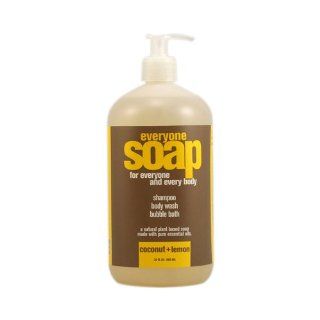 EO Products EveryOne Liquid Soap Coconut and Lemon   32 fl oz EO Products EveryOne Liquid Soap Coco  Bath Soaps  Beauty