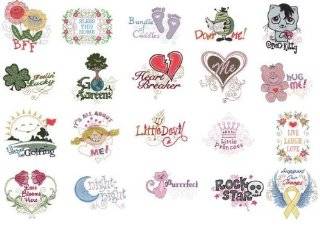 OESD Embroidery Machine Designs CD SAYINGS FOR EVERYONE