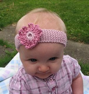 handmade headband with flower by yummy art and craft