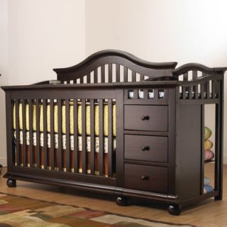 Sorelle Cape Cod 4 in 1 Convertible Crib and Changer Combo