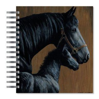 ECOeverywhere Mare and Colt Picture Photo Album, 18 Pages, Holds 72 Photos, 7.75 x 8.75 Inches, Multicolored (PA12446)  Wirebound Notebooks 