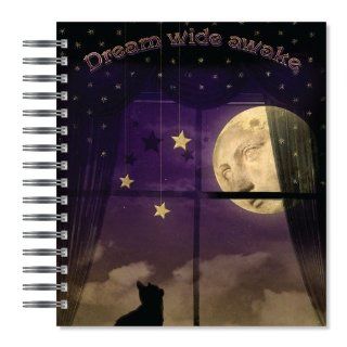 ECOeverywhere Dream Wide Awake Picture Photo Album, 18 Pages, Holds 72 Photos, 7.75 x 8.75 Inches, Multicolored (PA18084)  Wirebound Notebooks 