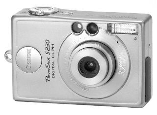 Canon PowerShot S230 3.2 MP Digital ELPH Camera with 2x Optical Zoom  Camera & Photo