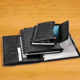 Circa Leather Tech Pocket Foldover Notebook  Hardcover Executive Notebooks 