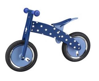star blue balance bike by mini u (kids accessories) ltd