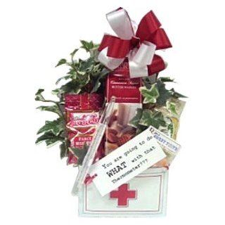 Funny Gag Get Well Gift Basket  Gourmet Coffee Gifts  Grocery & Gourmet Food