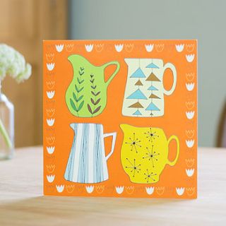 jugs card by rosa & clara designs