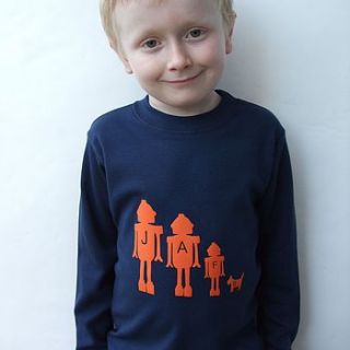 personalised family t shirt by littlechook personalised childrens clothing