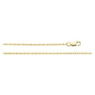 14K White Gold Lasered Titan Rope Chain Bracelets Jewelry