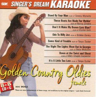 Golden Country Oldies Female   Karaoke CDG Music