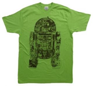 Fifth Sun Star Wars Epic R2 Mens Green XL Clothing