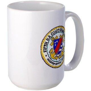  Fifth Coast Guard District Coffee Mug Large Mug   Standard Kitchen & Dining