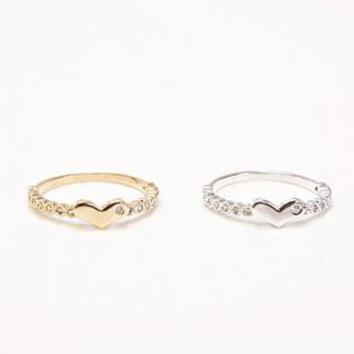 heart knuckle ring by norigeh