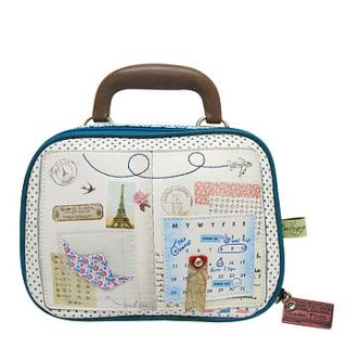 bon voyage wash bag by kiki's gifts and homeware