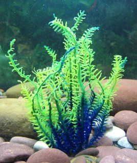 Aquarium Fish Tank Silicone Sea Anemone Artificial Coral Ornament SH156B+R  Aquarium Decor Coral 