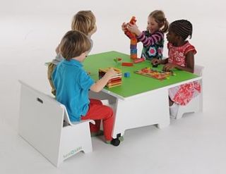 play table white by the secret play company